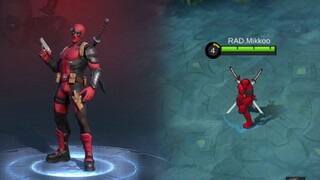 Deadpool has finally arrived in mobile legends!!!