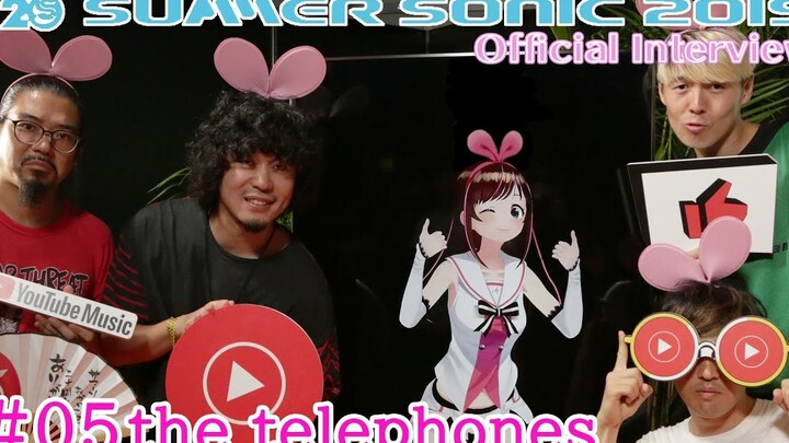 【SUMMER SONIC 2019】Wawancara Artis Resmi vol.05【the telephones】