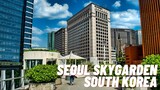Exploring Seoul Skygarden Seoulro 7017 near Seoul Station 4K | Seoul, Korea 서울의 5월 서울로7017 하늘정원 걷기