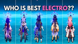 Who is the BEST Electro DPS?? Clorinde vs Raiden ! [ Genshin Impact ]