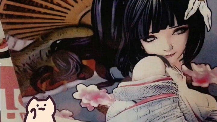 Tampilan Unboxing YoMi Naruto Hyuga Hinata Gk