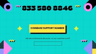 Coinbase® Helpline ⁎Support⁂℡™ Number☂ 1(833 58O♐8846)♑ SUPport Avail