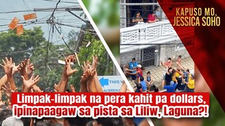 Limpak-limpak na pera kahit pa dollars, ipinapaagaw sa pista sa Laguna?! | Kapuso Mo, Jessica Soho