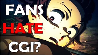 Demon Slayer FANS HATE CGI in Season 3 Episode 3?