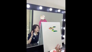 Zhao Lusi Ruth's Little Follower Weibo Update 02.05.23 | Behind the scene filming for Teenie Weenie