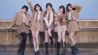 放学别走 天台见！青春翻跳《ditto》【防道少女团】