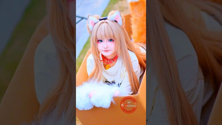 Kinako Chan So Cute ❤️ Uchi ni Neko ga Yattekita Cosplay #shorts