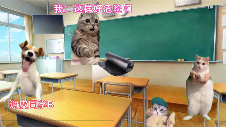 【Meme Kucing】Guru SD-ku Masuk Rumah Sakit Gara-Gara Memukulku (Sekolah Dasar Kelas 3)