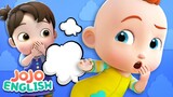Laughing with My Family | Learn English | Nursery Rhymes & Kids Songs | JoJo English Family Playroom