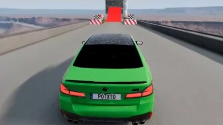 Let's see which car jumps the best