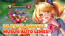DAJI FULL DAMAGE, MUSUH AUTO LEMES! - Honor Of Kings