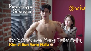 Park Solomon Yang Buka Baju Di Kantor, Kim Ji Eun Yang Malu 🙈 | Branding in Seongsu EP08