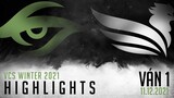 Highlight TS vs SE [VÁN 1[VCS Mùa Đông 2021][Tuần 4 - 11.12.2021]