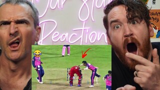 WTF 😳 Moments in Cricket Ever REACTION!!