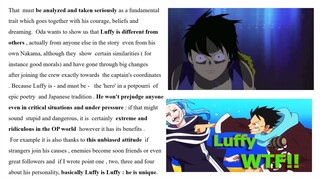 Monkey D Luffy  6 #666  full profile #onepiece #gold #hunterxhunter #slamdunk #past