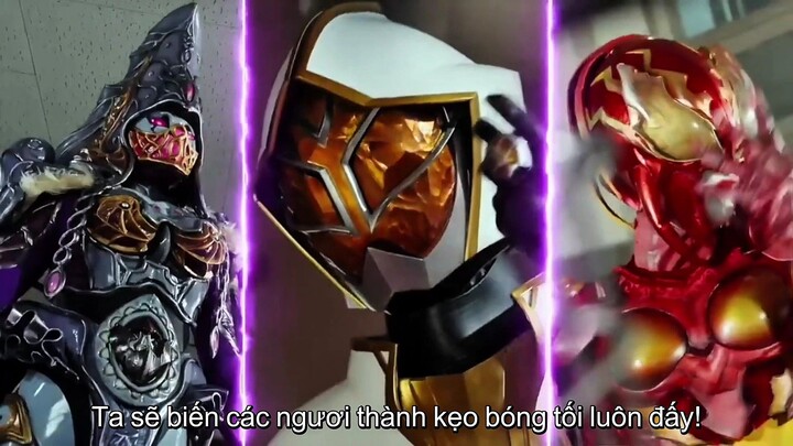 [Vietsub] Kamen Rider Majade with Girls Remix in Halloween Party
