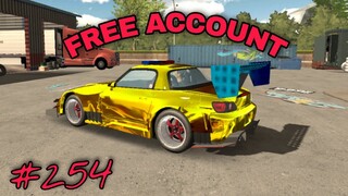 free account #254 with paid body kits car parking multiplayer v4.8.4 giveaway