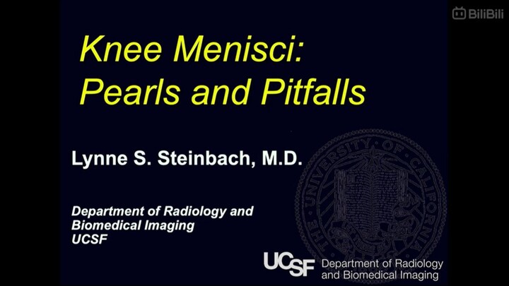Knee Menisci - Pearls _ Pitfalls