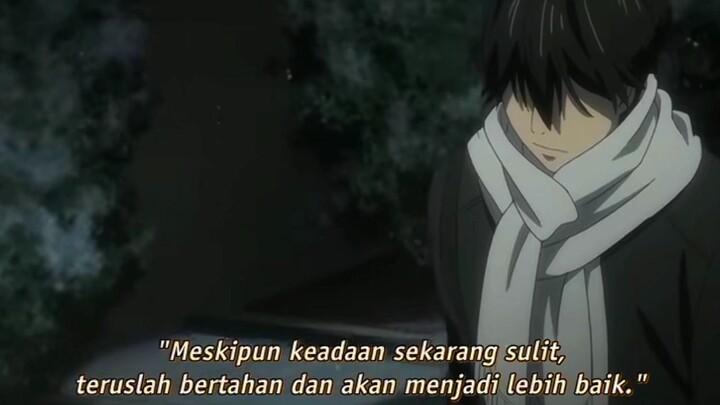 intinya hidup itu ya terus hidup walaupun kmu tersakiti didunia kmu harus hidup, soalnya bundir dosa