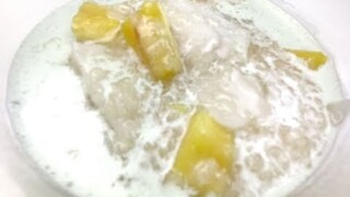 ข้าวเหนียวเปียกขนุน ขนมไทยพื้นบ้าน ทำกินสบายๆในครอบครัว