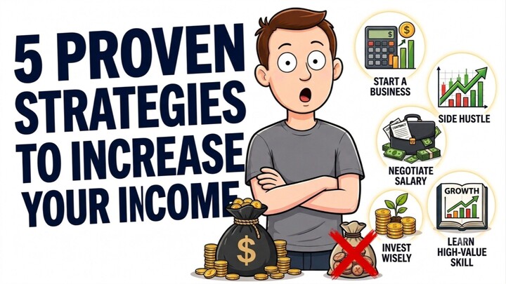 5 Ways to Increase Your Income (Rich People Do #3 Immediately)