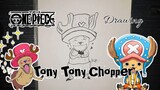 [Speed Drawing] Menggambar hewan peliharaan kru topi jerami yaitu Tony Tony Chopper # FAMTHR