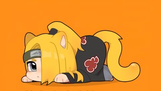 [Naruto / Deidara] Rùa Sakaban, nhưng hình dạng con mèo Deidara Deidara