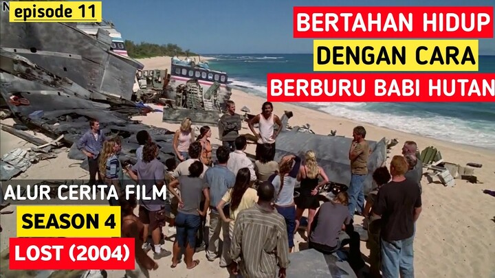 Eps 11] Ringkasan Film Bertahan Hidup di Pulau, Rekap Pesawat Jatuh | Alur Cerita Film LOST Season 4