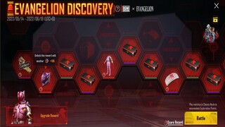 Evangelion Discovery Event In Bgmi | Pubg Mobile | How To Get More Exploration Points In Evangelion