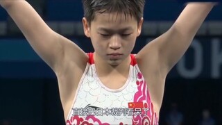 A miracle in diving history! A 14-year-old Chinese athlete scored perfect scores on three jumps, stu