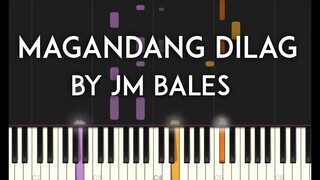 Magandang Dilag by JM Bales Synthesia Piano Tutorial with sheet music