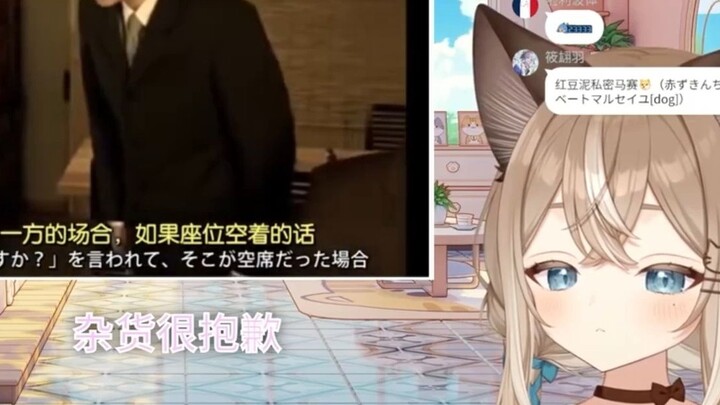 Japanese cats laugh silly watching Japanese V's compulsory course sushi