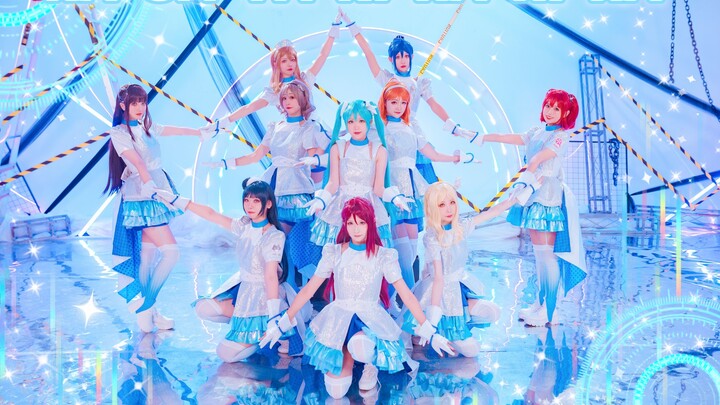 【Aqours·ดัดแปลงแบบกึ่งหนึ่ง】🌌KA-GA-YA-KI-RA-RI-RA สุดเท่🔮Hatsune ได้เต้นรำกับ Shui Shui จริงๆ เหรอ? 