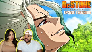 Dr. STONE EPISODE 1 REACTION!!!