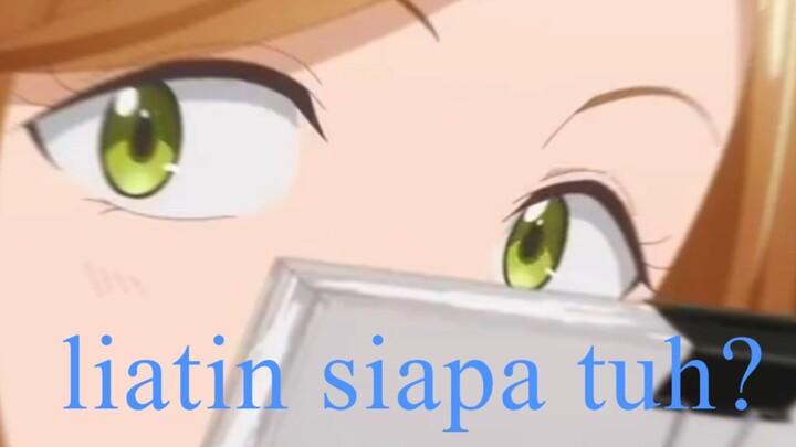 diam diam melirik ayang