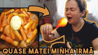 TENTEI COZINHAR MINHA COMIDA COREANA FAVORITA | FAIL?