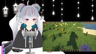 Vtuber that imitates the sound of picking up items in Minecraft