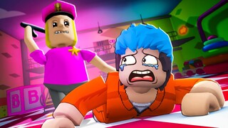 Police Girl Prison | ROBLOX | POGING PULIS KINULONG NG BABAENG PULIS!