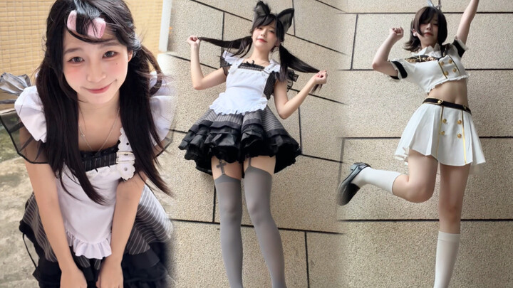 How devastating is it for a 600,000-follower dance creator to record three outfits in one go?