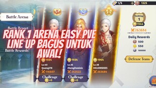 META DELION #4 TOP 1 ARENA DAN 3,5 JAM BISA SAMPAI CHAP 17 DENGAN MUDAH  !! - RAGNAROK ARENA