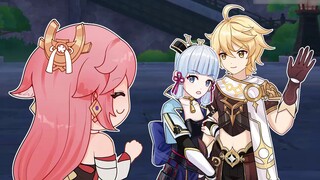 Linghua: Hello, traveler! Go back and copy this sentence a hundred times for me!