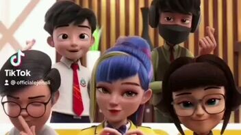 Ejen Kim and the gangs Tiktok with school uniform