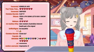 Vtuber sings a Filipino song