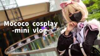 [MINI VLOG] Ngevent bareng! - mococo cosplay hololive advent - (Nandayo d1)