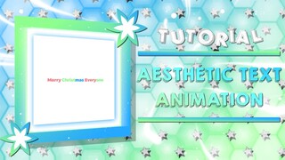 SIMPLE AESTHETIC TEXT ANIMATION | ALIGHT MOTION TUTORIAL 💜