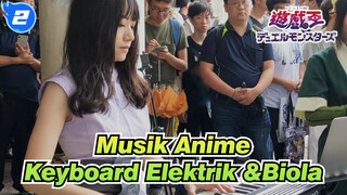 [Musik Anime] Pertunjukan Keyboard Elektrik & Biola di Fancy Frontier 34_2