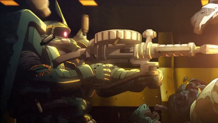 Gundam: Guards Zaku's paint job is really nice, but it's a pity that its attack power is too low~