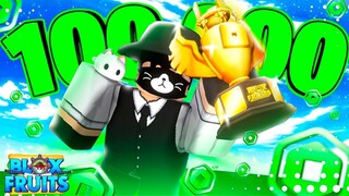 SUBI DE NIVEL 1 AL 700 POR 100k ROBUX EN BLOX FRUITS