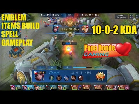 Natalia Gameplay - Score (16-4-7) Donde - Mobile Legend 2021-January