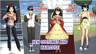 NEW UPDATE! New Clothes and Hairstyles • Sakura School Simulator Chinese Version